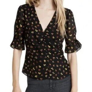 Madewell Silk Blouse 0